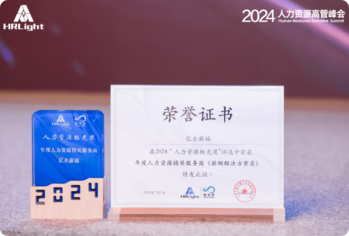 “2024年度人力资源精英服务商”
